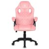 Fotel obrotowy do biurka CARRERA M ALCANTARA CARO PINK [28544] 1200