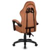 Fotel obrotowy gamingowy HERO ENZO BROWN ALCANTARA [23373] 1200