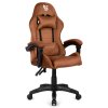 Fotel obrotowy gamingowy HERO ENZO BROWN ALCANTARA [23374] 1200