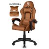 Fotel obrotowy gamingowy HERO ENZO BROWN ALCANTARA [23375] 1200