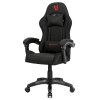 Fotel obrotowy gamingowy HERO ENZO BLACK FABRIC [21980] 1200
