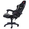Fotel obrotowy gamingowy HERO ENZO GREY FABRIC [21623] 1200