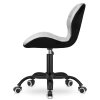 Krzeslo obrotowe VASTO OFFICE VELVET BLACK GREY SMOKE [26200] 1200