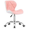 Krzeslo obrotowe VASTO OFFICE PU PINK WHITE [27793] 1200