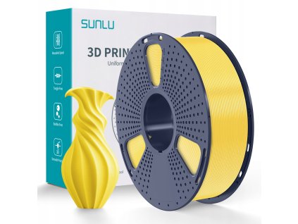 SUNLU PLA 1 75mm 1kg Lemon Yellow Zlta citronova