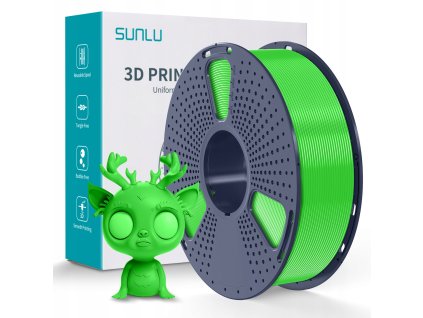 SUNLU PLA 1 75 mm 1 kg Green Zelena