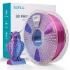 SUNLU SILK PLA 1 75mm 1kg DUAL Color Red Blue MAGIC viacfarebny