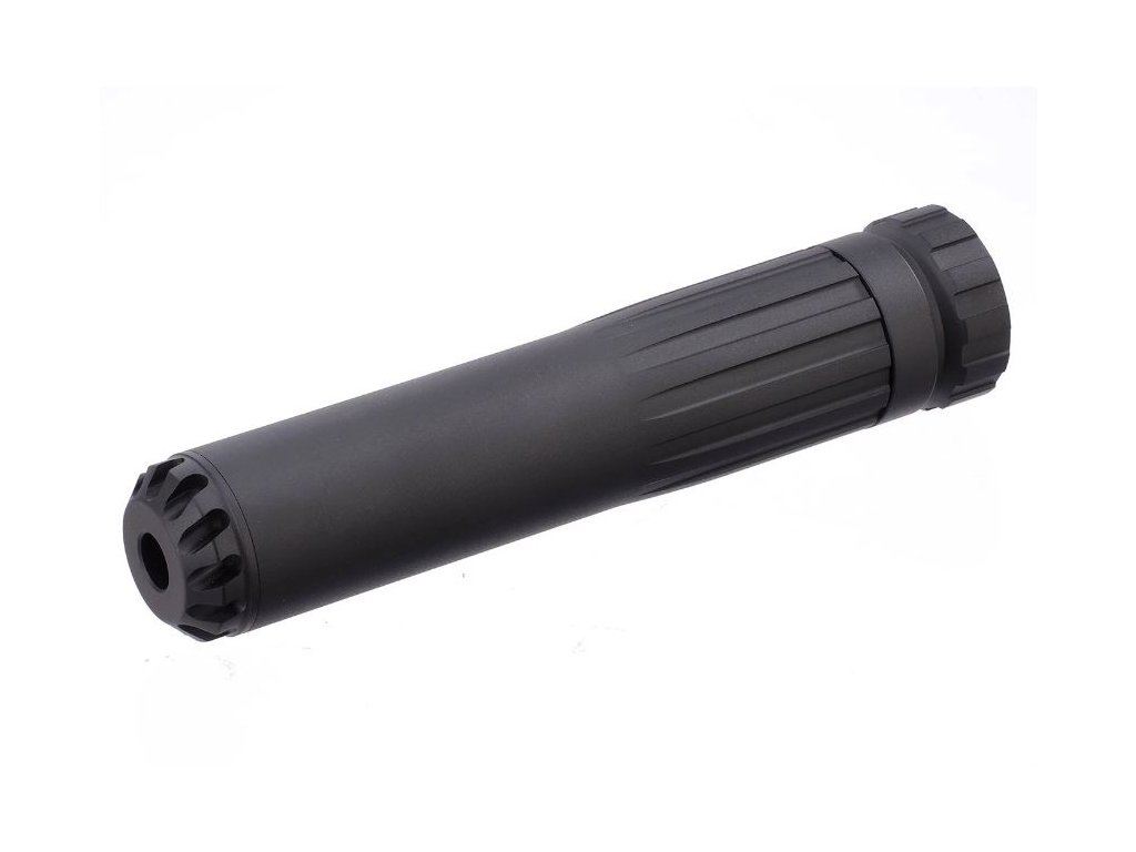 AA hliníkový tlumič AAP 169x35 mm, 14- mm CCW - Černá