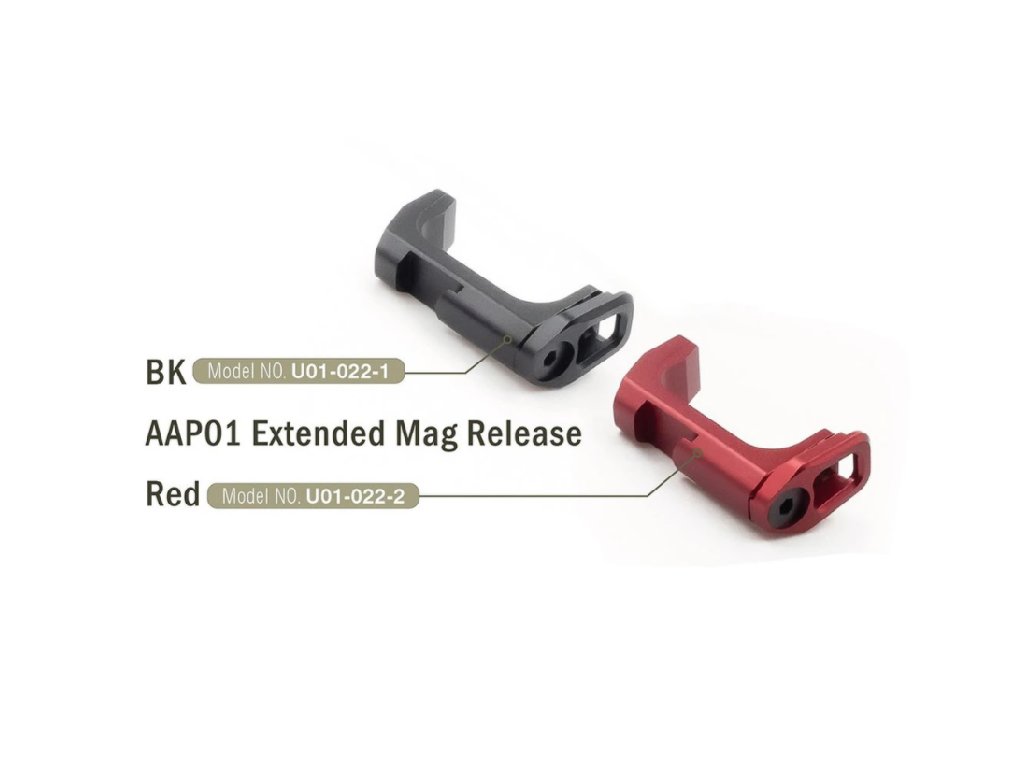 AA CNC prodloužený záchyt zásobníku pro AAP-01 - Černá