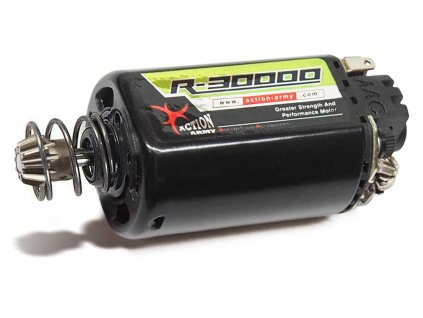AA CNC zátěžový motor INFINITY 30000R - Krátká osička