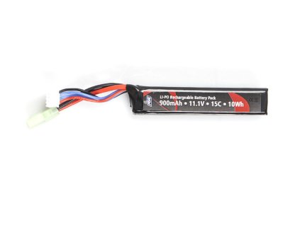 ASG Li-Pol baterie 11,1V 900mAh, tamiya, 15C - Stick (Buffer)