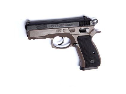 ASG manuální pistole CZ 75D Compact - Písková / černá