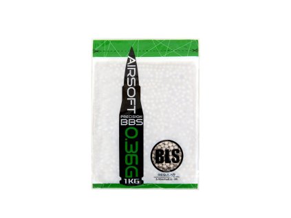 Kuličky BLS Precision 0,36g, 2800 BBs - Bílé