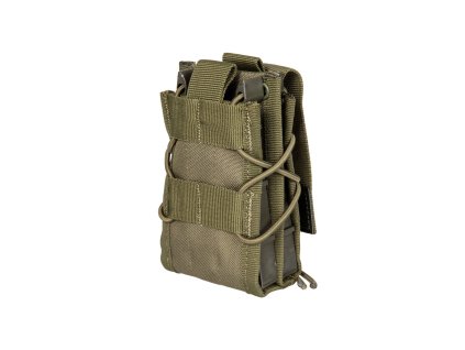 Sumka Double TC na dva zásobník pro M4/M16/AK - Zelená