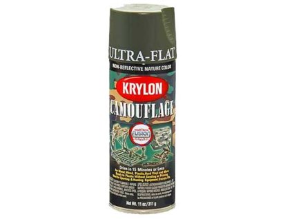 Barva KRYLON maskovací ve spreji - olivová