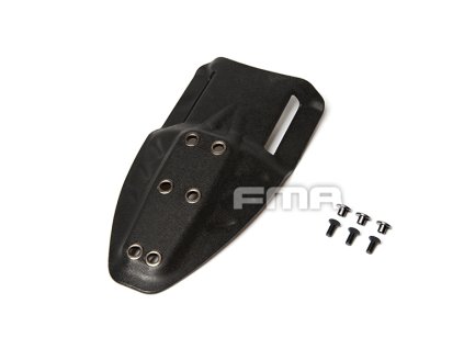 FMA Low-Ride LOOP snížená platforma pro pouzdra / holstery - Černá
