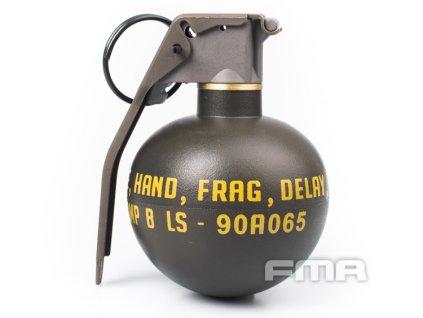 FMA imitace granátu M67 EG Frag - Zelená