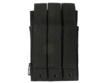 Sumka pro 3 ks zásobníků MP5 ČERNÁ