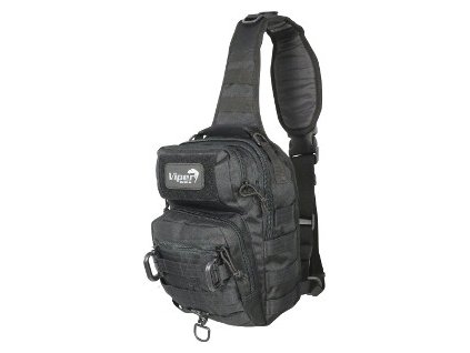 Batoh VIPER přes rameno 10L ČERNÝ