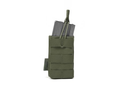 WAS otevřená MOLLE sumka na zásobník AR15 / M4 - Zelená