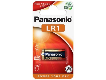Panasonic alkalická baterie LR1 Micro Alkaline, 1.5V - 1 kus