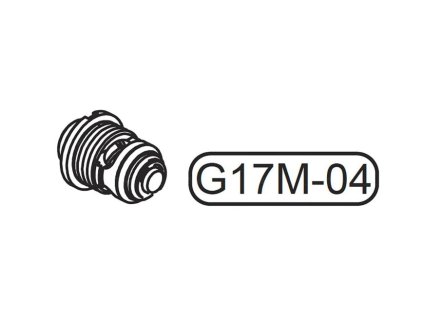 Přepouštěcí ventil zásobníku pro GHK Glock 17 (G17M-04)