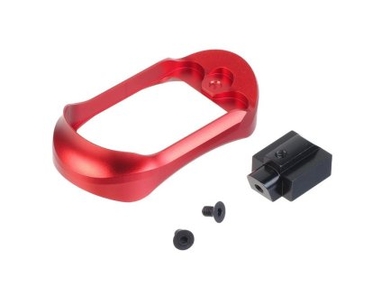 AA CNC hliníkový magwell pro AAP-01 - Červená