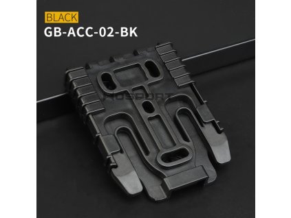 WST Quick Locking System Kit pro QLS holstery - Černá
