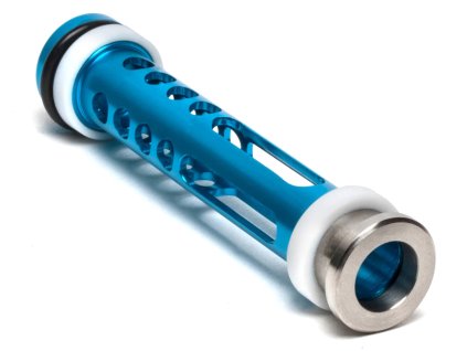 AA CNC hliníkový píst pro VSR-10 (záchyt 90°) - Modrá