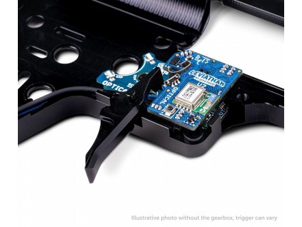 JeffTron LEVIATHAN V2 Optical (do pažby) plus CNC spoušť FLAT - Červená