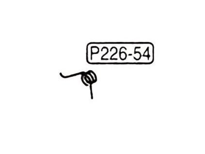 TM pružinka pojistky pro Marui SIG P226