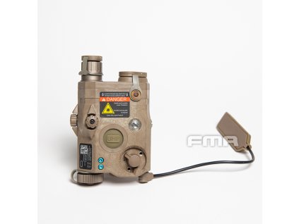 FMA AN/PEQ15 LA5-C ATPIAL verze (IR přísvit, červený / IR laser) - Písková