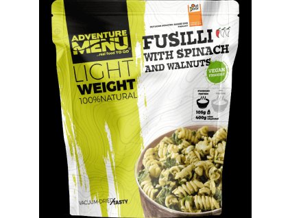 Lightweight Fusilli se špenátem a vlašskými ořechy 400g