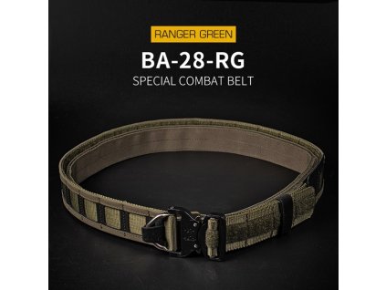 Střelecký opasek Special Ops s Molle vazbou - Ranger Green