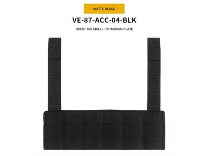 Chest Rig Molle Expansion panel - Černá