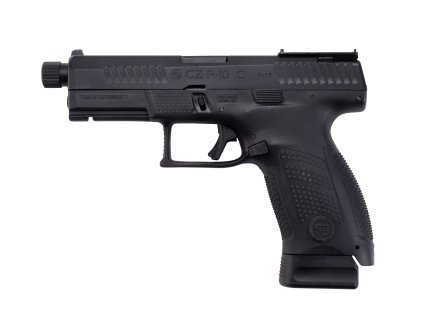 ASG CZ P-10C OR-OT CO2 Blowback, kovový závěr - Černá