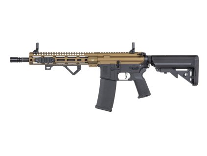 SA M4 Carbine M-LOK (SA-P20 Prime(TM) Aster II ETU) s bezuhlíkovým motorem - Chaos Bronze