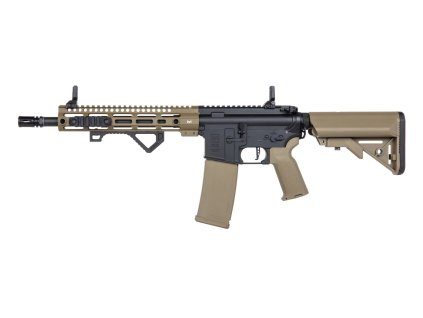 SA M4 Carbine M-LOK (SA-P20 Prime(TM) Aster II ETU) s bezuhlíkovým motorem - Černá/písková