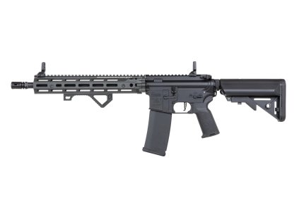 SA Daniel Defence(R) MK18 RIII M-LOK 14.5" (SA-P28 RIS III Prime(TM) Aster II ETU) s bezuhlíkovým motorem - Steel Grey