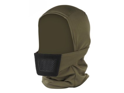 WST kukla Knight s ochrannou mřížkou na zuby - Zelená