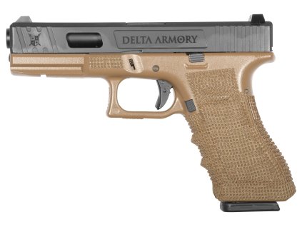 Delta Armory P02 GBB Green Gas Tan