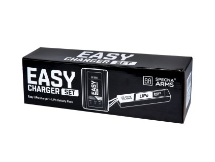 SA nabíječka EASY LIPO CHARGER a baterie 11,1V 1000mAh, 20C - Stick (buffer)