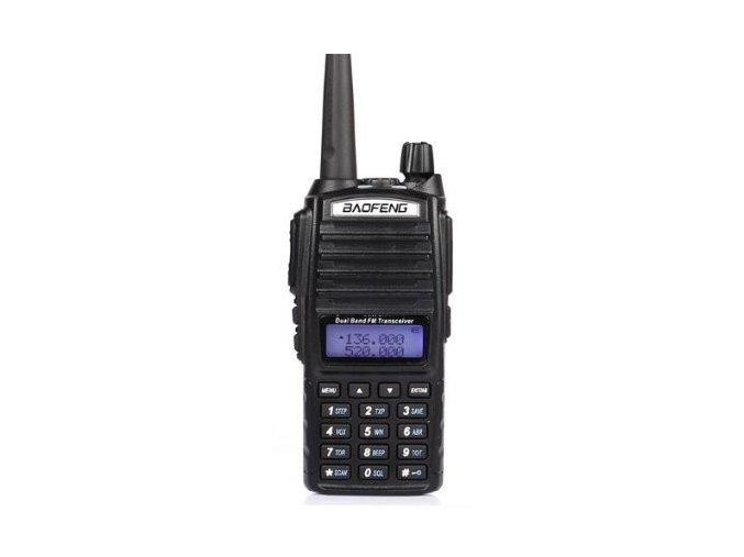 Vysílačka BAOFENG UV-82 HP, výkon 8W (VHF,UHF)