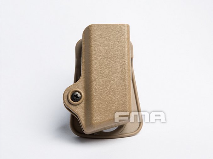 FMA Plastová sumka pro pistolový zásobník G17 - písková