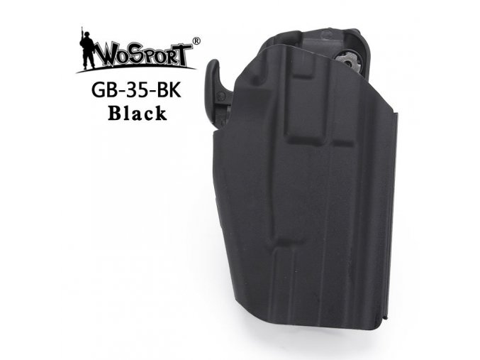 Univerzální opaskové pouzdro GB35 Full size (Glock 17, P226, M92F) - Černá