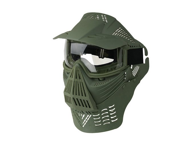 Precizní ochranná maska Transformers Ultimate V4, olivová