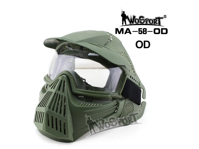Precizní ochranná maska Transformers Leader V1, zelená