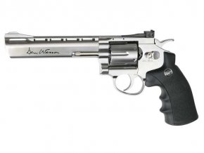 Dan Wesson 6" revolver CO2 - Stříbrný