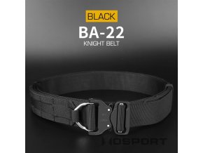BA22 Služební opasek Knight - Černý