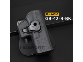 Opaskové pouzdro/ Holster pro modely Glock pro praváky - černé